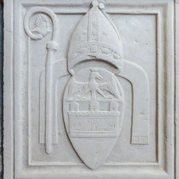 Lapide sepolcrale dell'abate Silvestro de' Benedictis