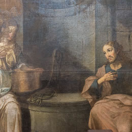 Bernardo Luca Sanz, Cristo e la Samaritana al pozzo